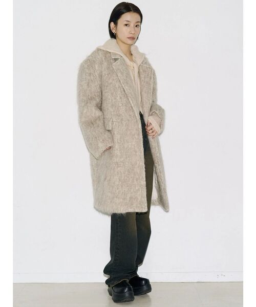 VEQUM（ベクム） コート アウター 「VEQUM」SHAGGY COAT レディース