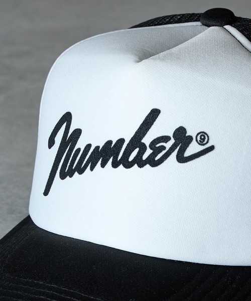 NUMBER (N)INE（ナンバーナイン） キャップ 帽子 Number(9) PRINTED