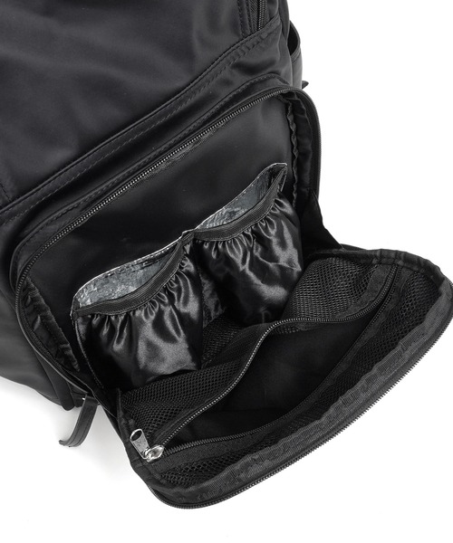 MKD.ZAKKA マザーズバッグ 軽量・撥水 自立する大容量マザーズリュック