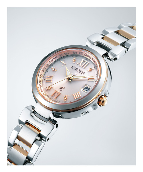 XC 腕時計 xC クロスシー ハッピーフライト（エコ・ドライブ電波時計