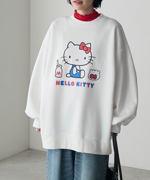 sanrio（サンリオ） トレーナー スウェット 「HELLO KITTY × forksy