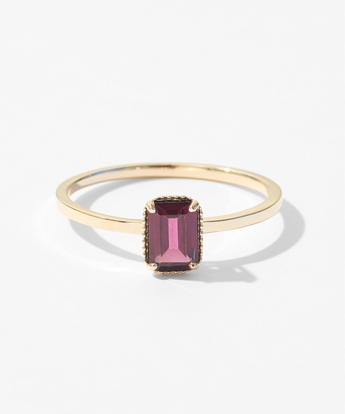 Jewel closet by L&Co. 指輪 リング K10 カラーストーン リング 4x6