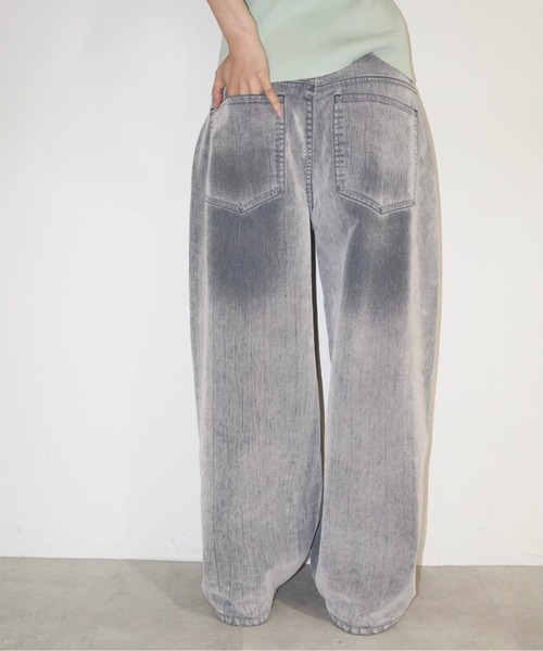 musubore（ムスボレ） ジーンズ デニム デニムパンツ flocky wide