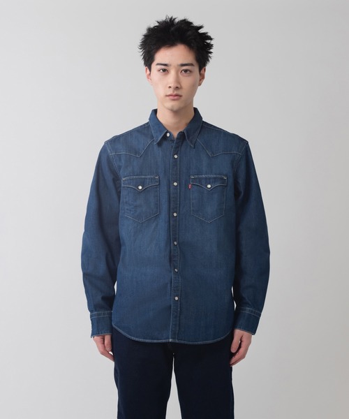 Levi's（リーバイス） シャツ BARSTOW ウエスタンシャツ ダーク