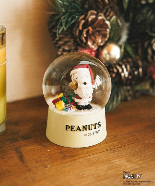 PEANUTS インテリア 「PEANUTS×BAYFLOW」スノードーム2025X'mas