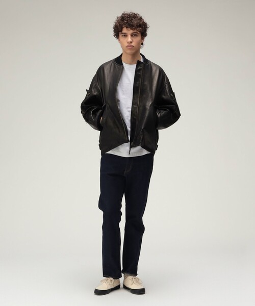 BEAMS+（ビームスプラス） ブルゾン アウター レザー ミリタリー