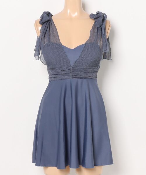 San-ai Resort 三愛水着楽園 水着 「WEB限定」Aラインワンピース2点