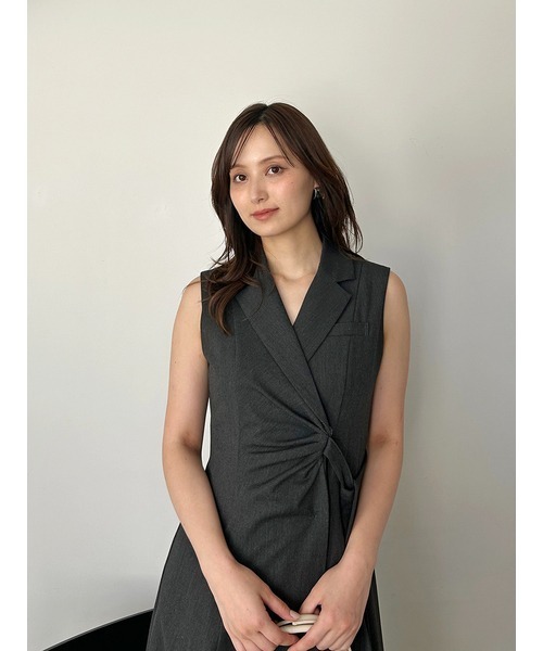 SNIDEL（スナイデル） ワンピース Sustainableサイドプリーツ