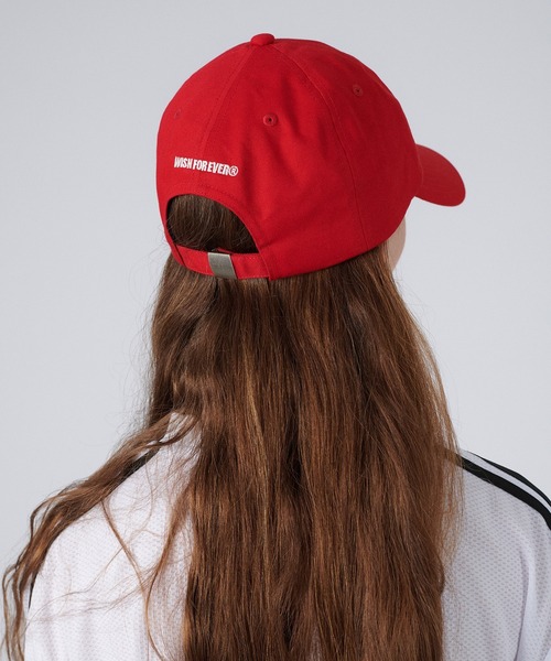 WISH FOR EVER（ウィッシュフォーエバー） キャップ 帽子 STITCH LOGO