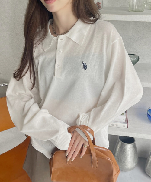 U.S. POLO ASSN.（ユーエスポロアッスン） ニット セーター Ada.別注