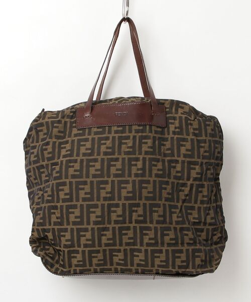 FENDI（フェンディ） ズッカ柄 トートバッグ - ブラウン レディース