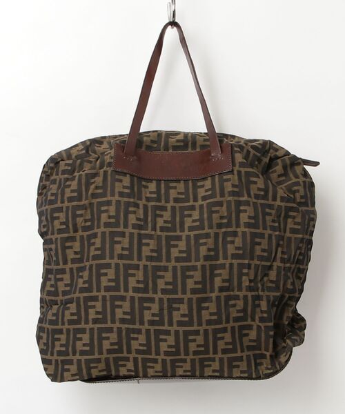 FENDI（フェンディ） ズッカ柄 トートバッグ - ブラウン レディース