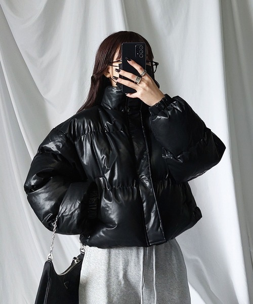 me+em select（ミームセレクト） ダウンコート ダウンジャケット 「 裾