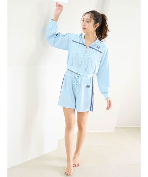 SNIDEL HOME パジャマ ルームウェア デザインカットパーカー