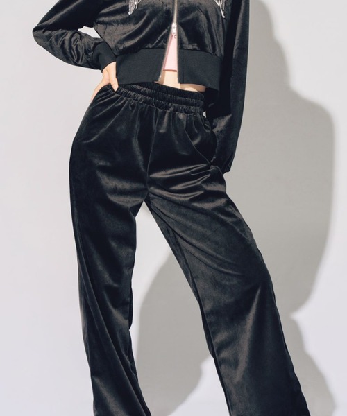 repipi armario（レピピアルマリオ） パンツ 「HOnOKAコラボ」ベロア