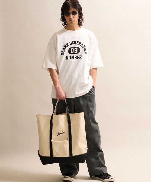 NUMBER (N)INE（ナンバーナイン） トートバッグ CANVAS BIG TOTE BAG