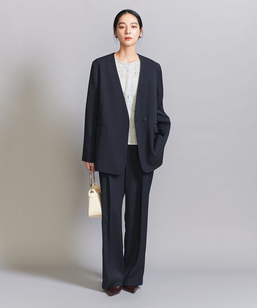 BEAUTY＆YOUTH UNITED ARROWS ジャケット ノーカラージャケット 「WEB