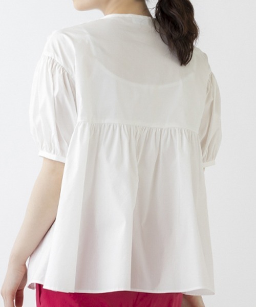 Sono（ソーノ） ブラウス シャツ 「SONO/ソーノ」ちびフリルブラウス