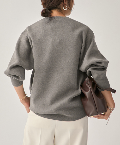 VERMEIL par iena（ヴェルメイユパーイエナ） ニット セーター LOGO