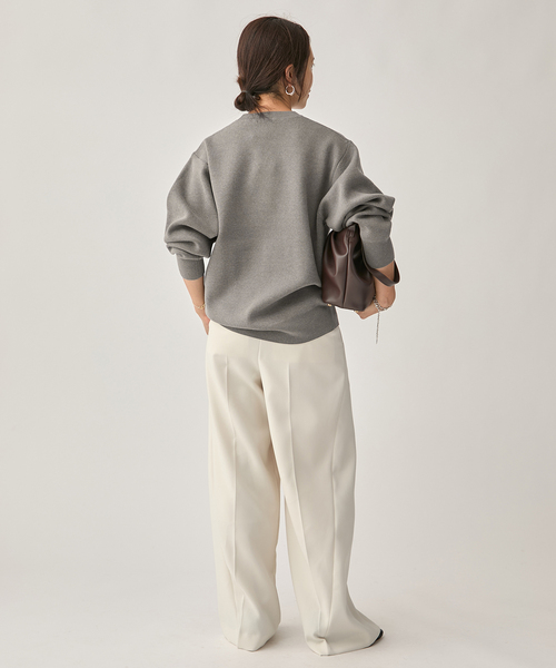 VERMEIL par iena（ヴェルメイユパーイエナ） ニット セーター LOGO