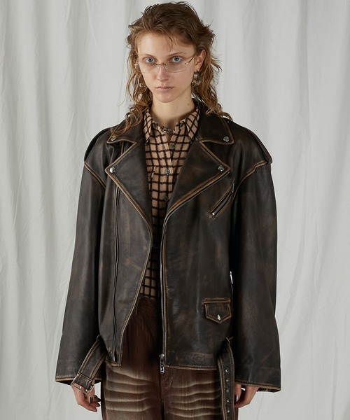 PRANK PROJECT（プランクプロジェクト） レザージャケット ライダース