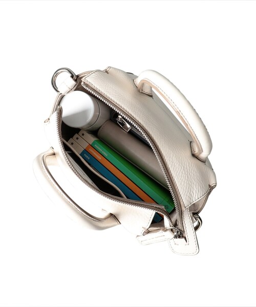 HIROFU（ヒロフ） ハンドバッグ 「デュオ」レザーハンドバッグ S 2WAY