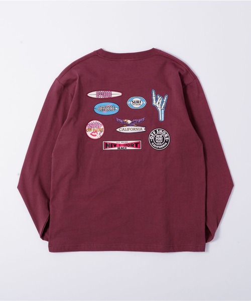OFFSHORE（オフショア） tシャツ OLD GRAPHIC L/S TEE/オールドサーフ