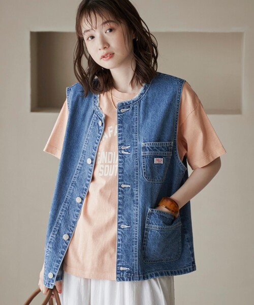 coen（コーエン） ベスト ジレ 「SMITH'S（スミス）別注」 デニム