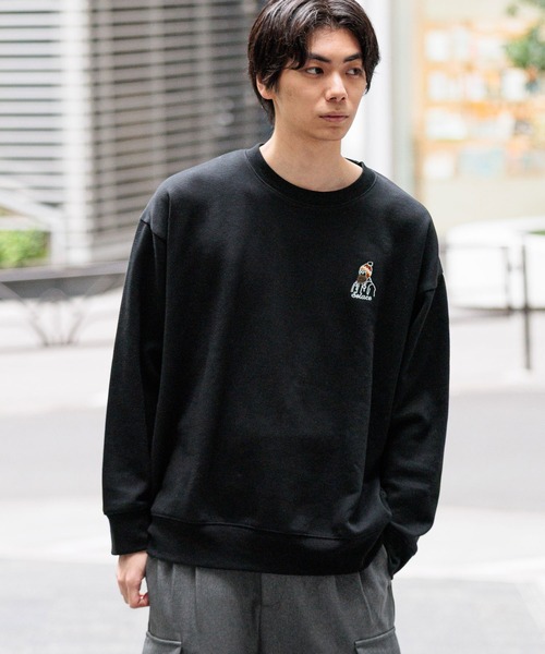 LAKOLE（ラコレ） トレーナー スウェット ヒゲオジスウェットプル