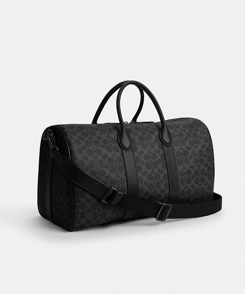 COACH（コーチ） ボストンバッグ コンパス バッグ 45・シグネチャー