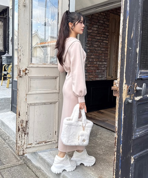 ROYAL PARTY（ロイヤルパーティー） ワンピース 「ZOZO限定」ZIPフード