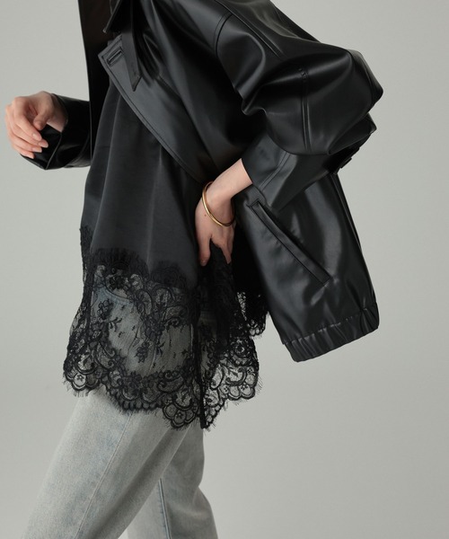 BABYLONE（バビロン） キャミソール ヘムレースキャミソール