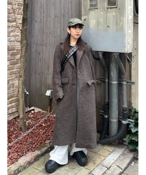 LAGUA GEM（ラグアジェム） コート チェスターコート BUMPY OVER