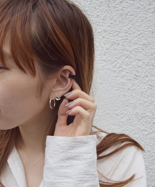 e.m.（イーエム） ピアス 2Pset ヒットフープピアス(大) レディース