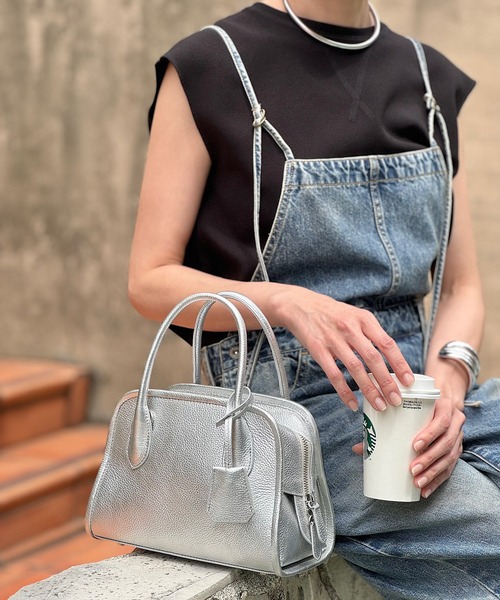 Whim Gazette（ウィム ガゼット） ボストンバッグ 「Hoaw.」ミニ