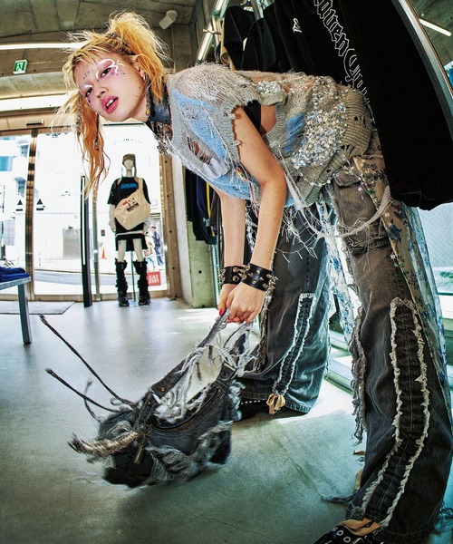 rurumu: カーゴパンツ rurumu:/ルルムウ/「LHP Exclusive」drawstring