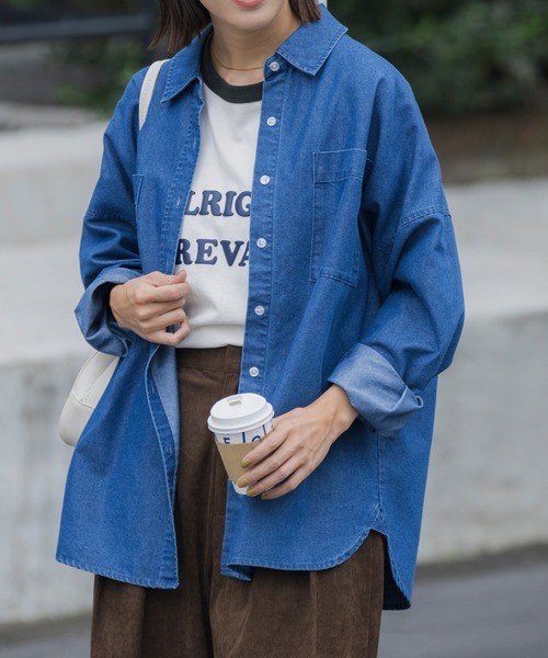 Mackintosh（マッキントッシュ） 長袖シャツ 40 ブルー レディース