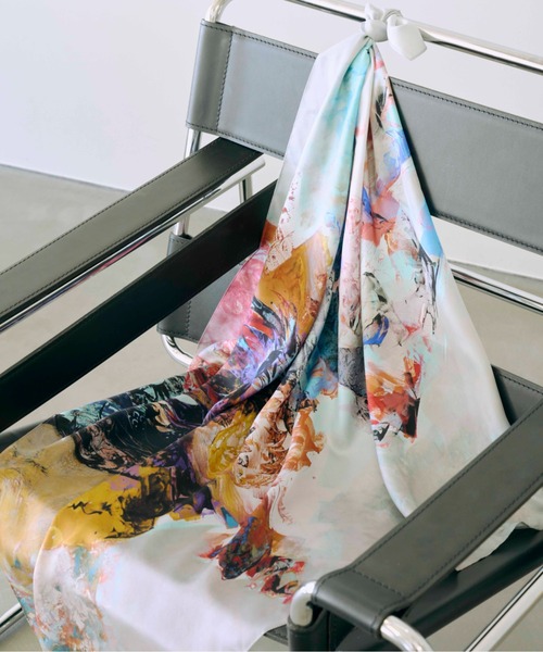 HARE（ハレ） スカーフ バンダナ シルクスカーフ by MAO KAWASAKI(HARE