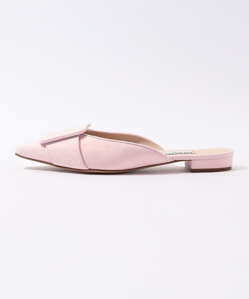 NEBULONI E（ネブローニ） パンプス スエード バックルミュール