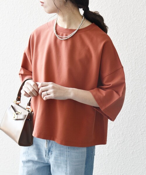 SHIPS any tシャツ 「WEB限定」SHIPS any:「洗濯機可能」インレイ