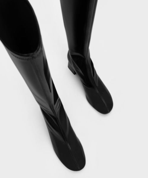 CHARLES ＆ KEITH（チャールズ&キース） ブーツ ブロックヒール ロング