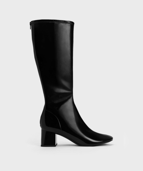 CHARLES ＆ KEITH（チャールズ&キース） ブーツ ブロックヒール ロング
