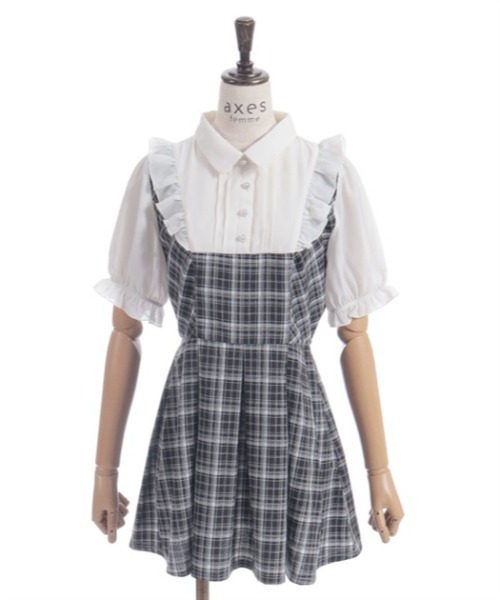 axes femme（アクシーズ ファム） セットアップ ドッキング風