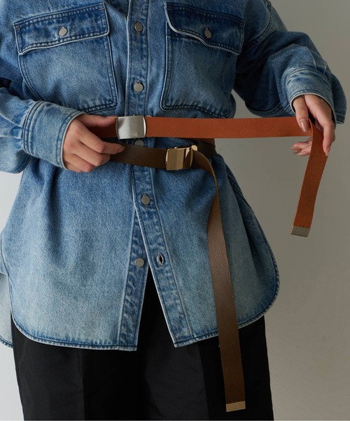 Whim Gazette（ウィム ガゼット） ベルト 「Hoaw.」レザーガチャベルト