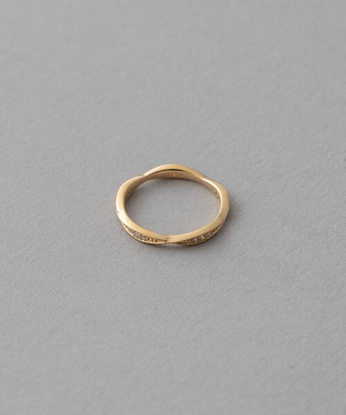 ete bijoux（エテ ビジュー） 指輪 リング 「プレイリング」 K18YG