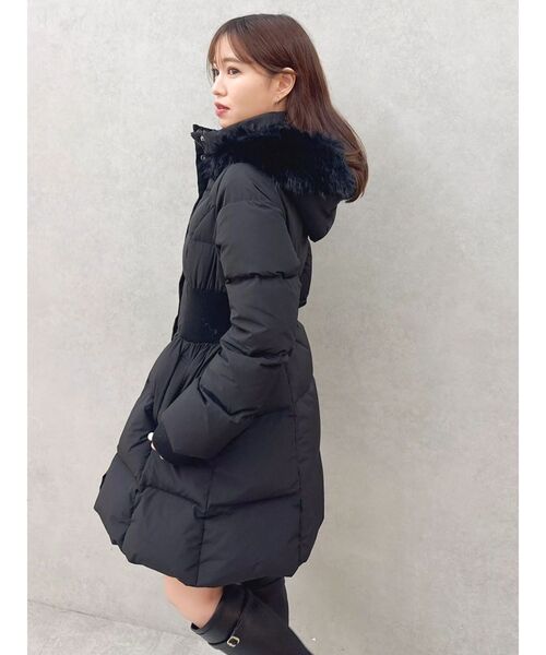 dazzlin（ダズリン） ダウンコート ダウンジャケット ウエストマーク