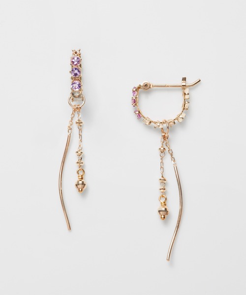 agete（アガット） チャーム K10ピアスチャーム レディース : ZOZOTOWN