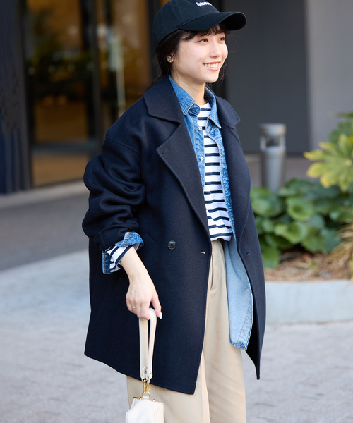 SLOBE IENA（スローブイエナ） ピーコート pコート 「追加」souple