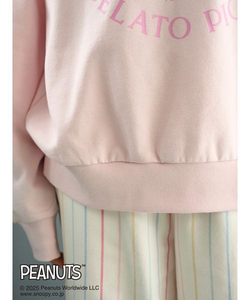 gelato pique（ジェラートピケ） パジャマ ルームウェア 「PEANUTS