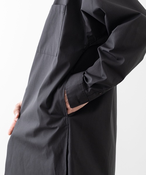 ATO（アトウ） シャツ PE/C LONG SHIRT メンズ : ZOZOTOWN Yahoo!店